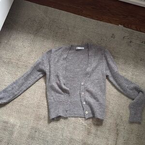 Knit tank and cardigan set, Zara, small